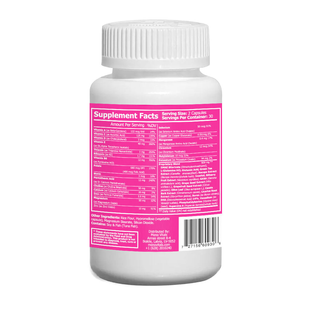 menopause brain fog relief supplement